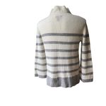 Griffen Cashmere Bell Sleeve Sweater, Sz S Gray Photo 6