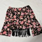 Romeo + Juliet Couture romeo + juliet floral fringe blouse Photo 4