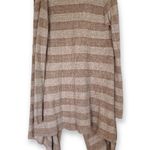 Barefoot Dreams  CozyChic Lite Island Wrap Cardigan Calypso Beige Stripe 436 S/M Photo 2