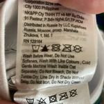 Cotton On Body NWT Navy Verdant‎ Green White Striped LS Cropped Polo Size Medium Blue Photo 7