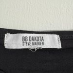 BB Dakota x Steve Madden Romance Language Black Long Sleeve Bodysuit Size Large Photo 3