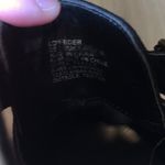 JustFab  low rider black faux leather buckle ankle boots Photo 6