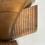 Dolce Vita Kirby Ankle Boots Women Size 7 Tan Perforated Western Heel Zip Brown Photo 8