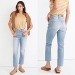 Madewell • The Curvy Perfect Vintage Jean in Coney Wash: Destroyed Edition Photo 1