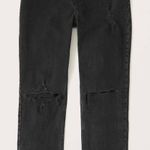 Abercrombie & Fitch Curve Love Ultra High Rise 90s Straight Jean Photo 2