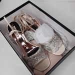 Badgley Mischka  Clara Embellished Strap Evening Shoe Photo 7