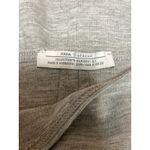 ZARA Trafaluc Gray Sleeveless Square Neck Slit Bodycon Midi Tank Dress Size S Photo 3