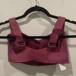 Free People Naomi Longline Dried Rose Bra Photo 5