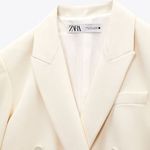 ZARA NEW TAILORED DOUBLE BREASTED BLAZER JACKET WO Photo 5