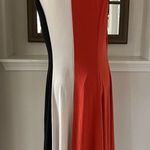 Nine West Dress Color Block Swing Midi Size 14 Photo 4
