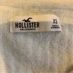 Hollister Cream V Neck Soft Fuzzy Sweater size XS Photo 4
