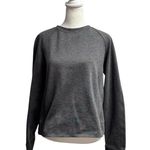 Lululemon On-Track Crew Pullover Sweatshirt Heathered Black Gray 10 Photo 3