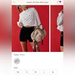 Free People NWOT FP Movement Inspire All Over Buti Layer - white combo - medium Photo 6