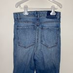 Revice Denim Revice uptown high rise rigid denim distressed jeans with fringed hem size 30 Photo 68