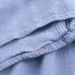 Dizzy Lizzy Blue Ruffle Off Shoulder Embroidered Dress Size M Photo 8