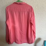 Malvin Hamburg Germany I Love Linen Womens L XL 100% Linen Top Coral Pink Luxery Size L Photo 5