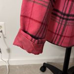 Requirements pink plaid jacket wool blend size 14 Photo 8
