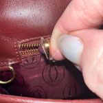 Cartier Clutch bag Must de Line Pouch Clutch bag Leather Wine Red Photo 4