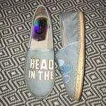 Circus by Sam Edelman New Sam Edelman Head in Clouds Leni Espadrille Chambray Slip On Shoes Blue Denim Photo 3