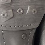 Sundance Sandrine Black Leather Pull-On Over the Knee Boots - size 38 Photo 5