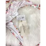 New. Verdelimon floral/bird wrap bikini top. Medium. Retails $198 Red Photo 8