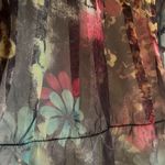 Angie  sheer floral blouse / coverup Photo 6