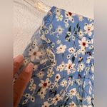 Free The Roses  Embroidered Eyelet With Puff Sleeves Top Size S Photo 6