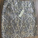 Cache NWT Vintage size-6 paisley pencil skirt Photo 4