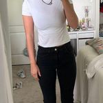 ZARA black mini flare jeans Photo 1