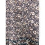 Vintage Looking Good Maxi Dress Safari Giraffe Elephant Asymmetric Tie Back 1X Black Photo 1