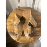 Dansko Women's Size 40 (9-9.5) Jessie Sand Lizard Brown Leather Chunky Sandals Photo 4