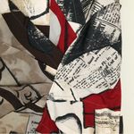 Oscar de la Renta NWOT   music print dress Photo 6