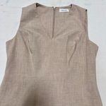 Calvin Klein Tan Sleeveless Dress Photo 2