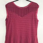 Komarov Beaded Neck Sleeveless Asymmetrical Tiered Dress with Shawl Size XL Photo 4