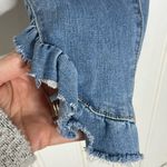 joe's jeans Joe’s Jeans The Icon Mid Rise Skinny Ruffle Ankle Percy Photo 5