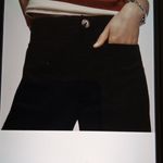 Maeve  Anthropologie Colette Black Ankle High Rise Viscose Linen Blend Size 30 Photo 7