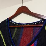 Alberto Makali  Multicolor Floral V-Neck Top Photo 2