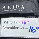 Akira  Sequin Heart Crop Jacket Sparkle Glam Night Out XL Photo 2