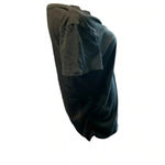 Isabele Maternity women's size medium black shirt with senching Photo 4