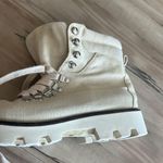 Arlene Combat Boot 6.5 Beige Tan Photo 7
