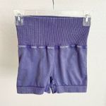 Free People Lavender Biker Shorts - XS/S Photo 0