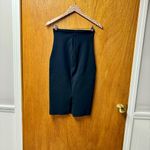 Commando  Pull On Back Slit Pencil Midi Skirt Black Medium M Photo 10