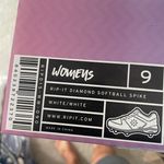 DICK'S Sporting Goods Rip-It Diamond Women’s White Softball Spikes Size 9 Brand New Photo 6