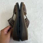 Dr. Martens  Vintage 90s England Chunky Brown Leather Sandals Women 3 Photo 8