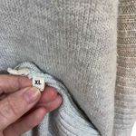 Candy & caviar gray long sleeve hooded kangaroo pouch sweater large wool blend Gray Photo 5