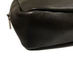 Furla Black Leather Shoulder Bag with Silver Chain Strap EUC Photo 14