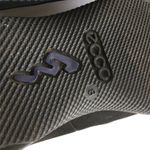 ECCO Black Suede Loafers Shoes Womens Size 8 Photo 7