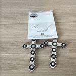 Lucky Brand  Silver and Blue Cross Earrings Photo 3