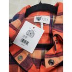 Revolve LITA by Ciara Plaid Brushed Flannel Maxi Button-Front Shirt Dress Size XS Photo 3