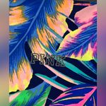 PINK - Victoria's Secret PINK Victoria’s Secret Ultimate High Waist Tropical Palm Print Mesh Leggings Photo 6